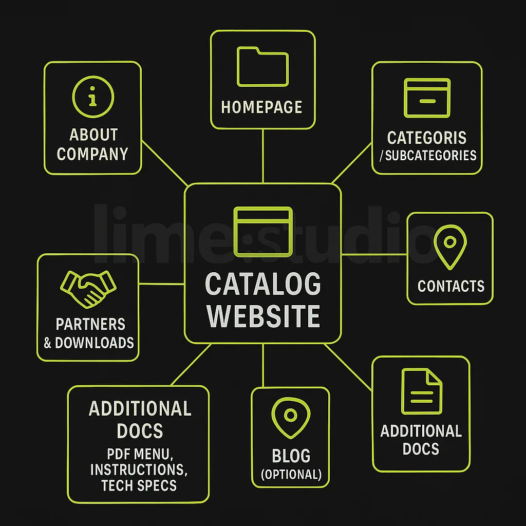 website catalog structure limestudio png website catalog structure limestudio png